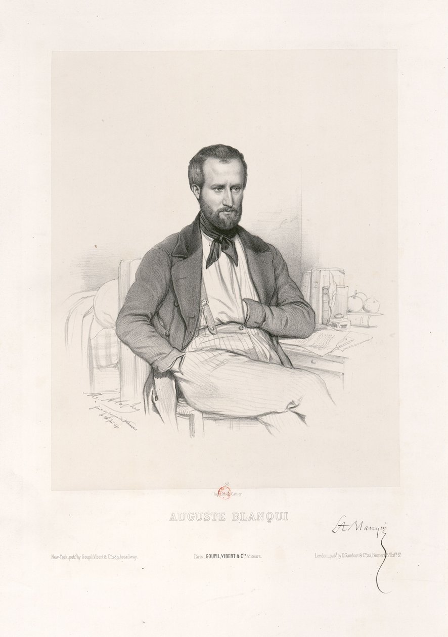 Marie-Alexandre Alophe - Auguste Blanqui von Marie Alexandre Alophe