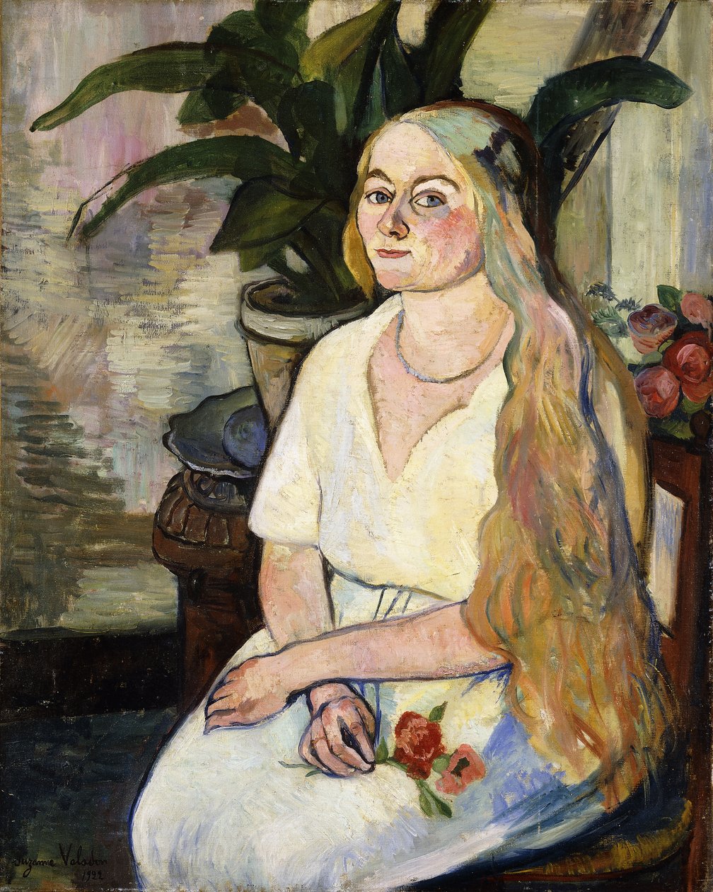 Porträt von Germaine Utter, 1922 von Marie Clementine Valadon