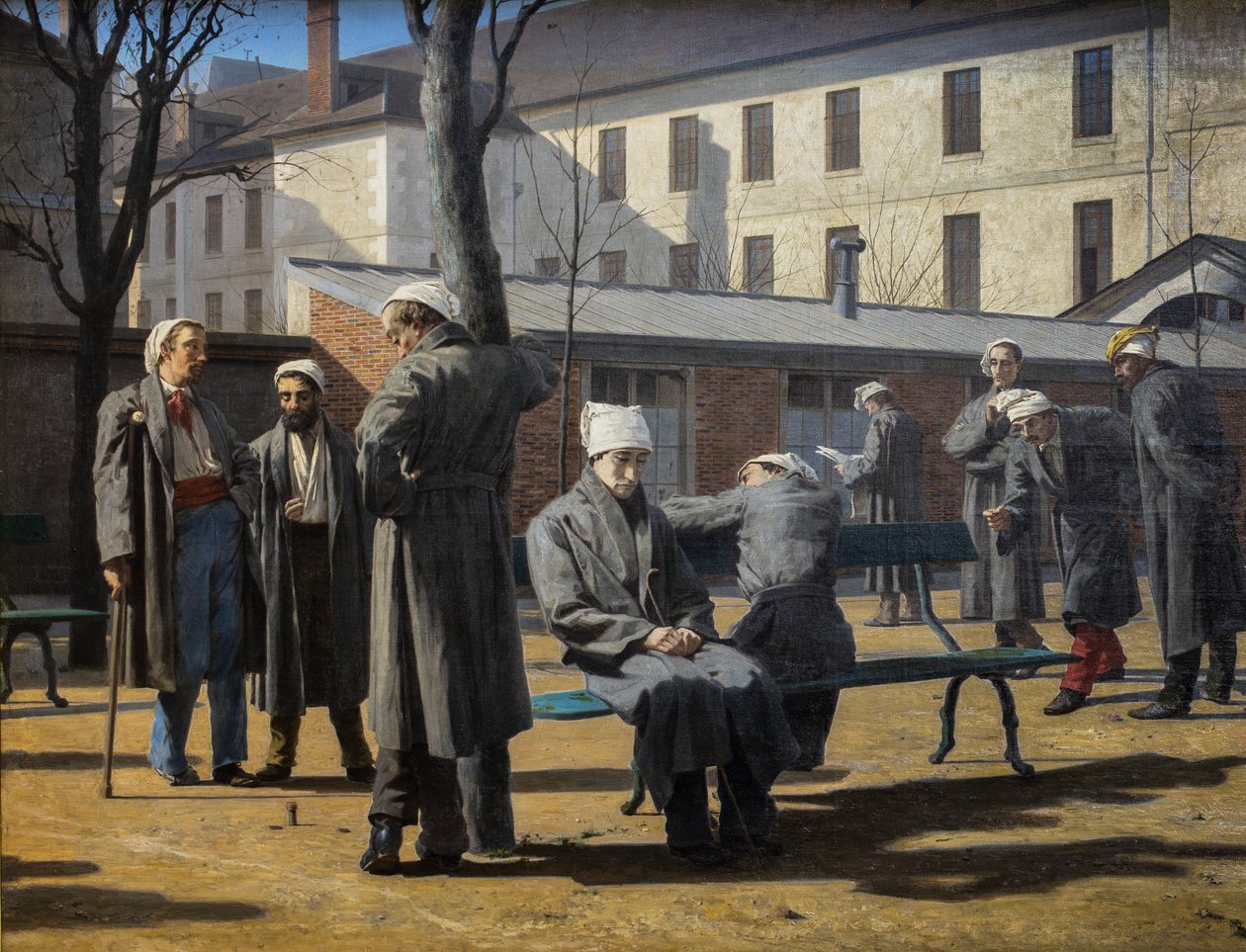 Die Genesenden von Marie Francois Firmin Girard