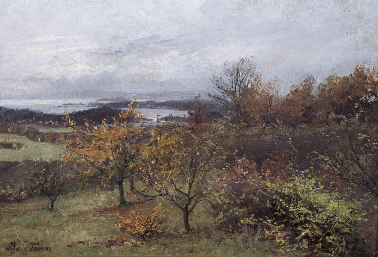 Herbst, Nesbyen von Marie Tannæs