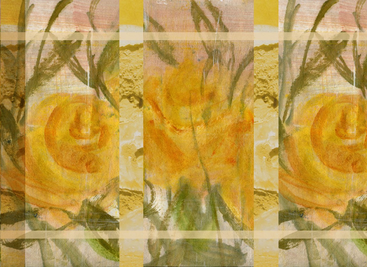 Gelbe Blumen 3 von Marina Falco