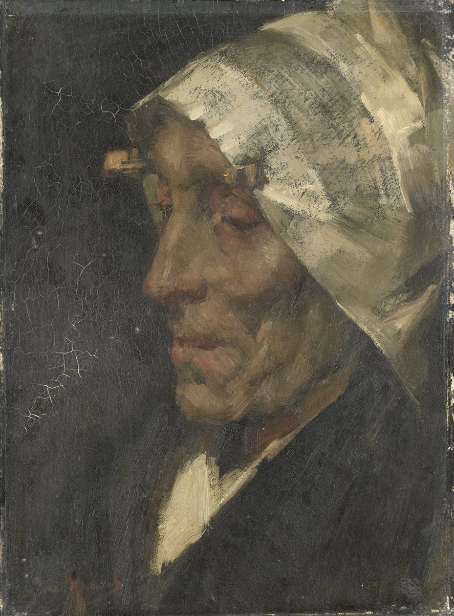 Fischerfrau von Marinus van der Maarel