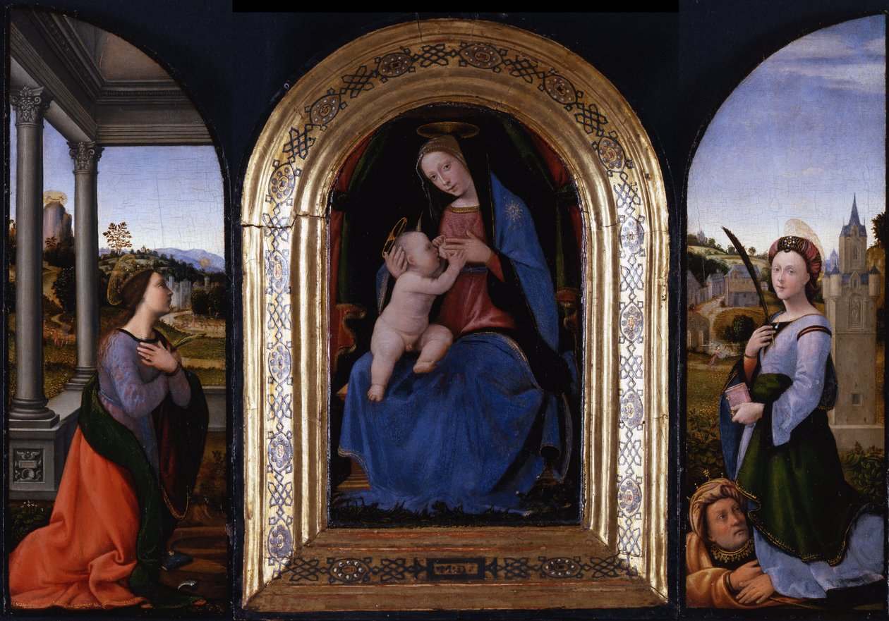Triptychon von Mariotto Albertinelli
