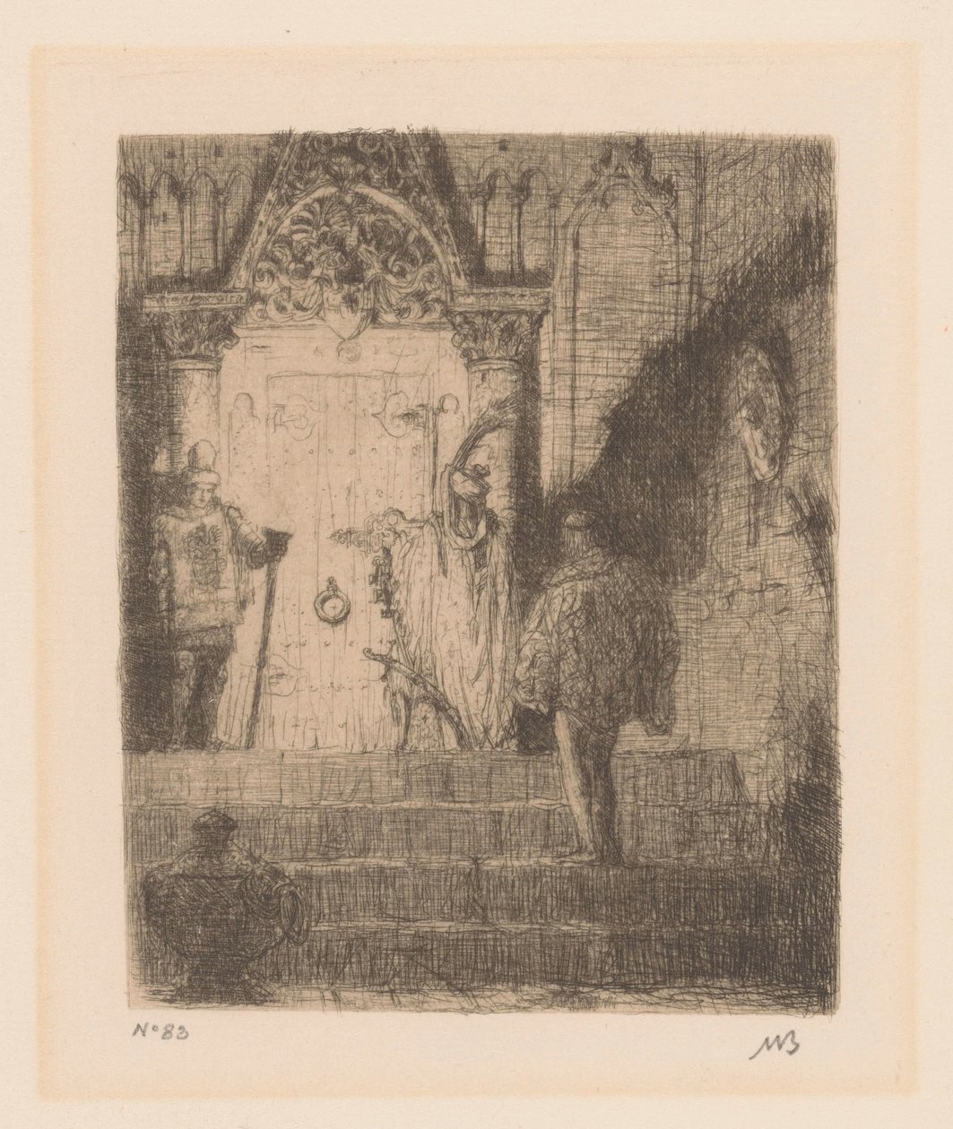 Zaubertür von Marius Bauer (signed by artist)