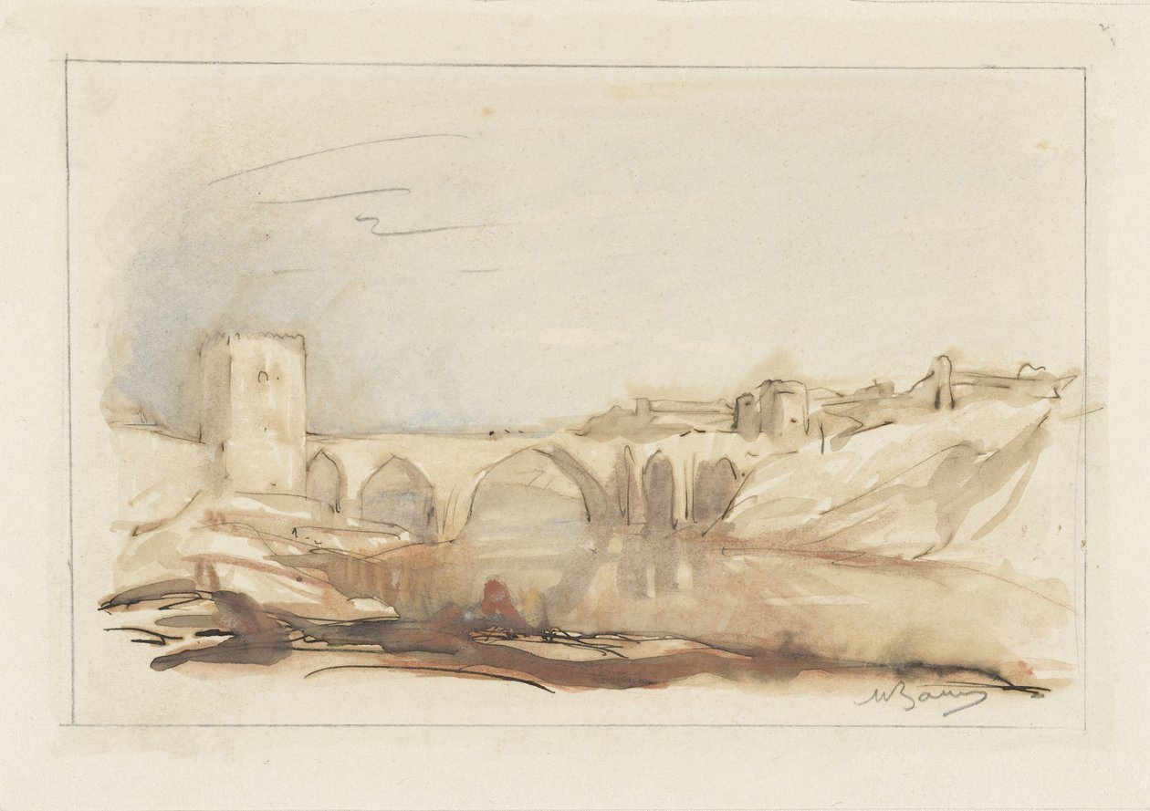 Brücke von Toledo von Marius Bauer