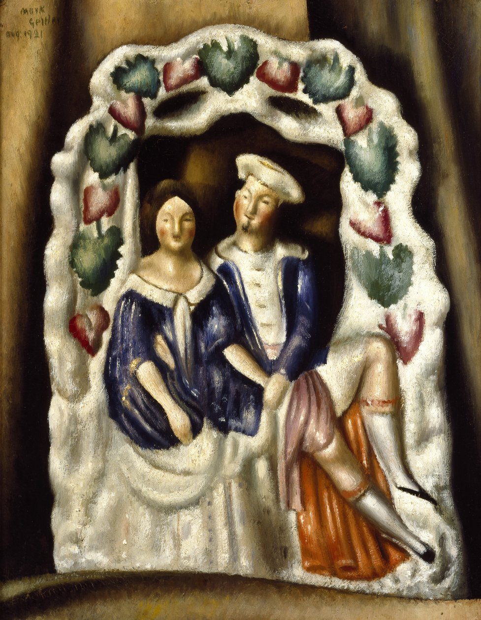 Staffordshire Gruppe, 1921 von Mark Gertler