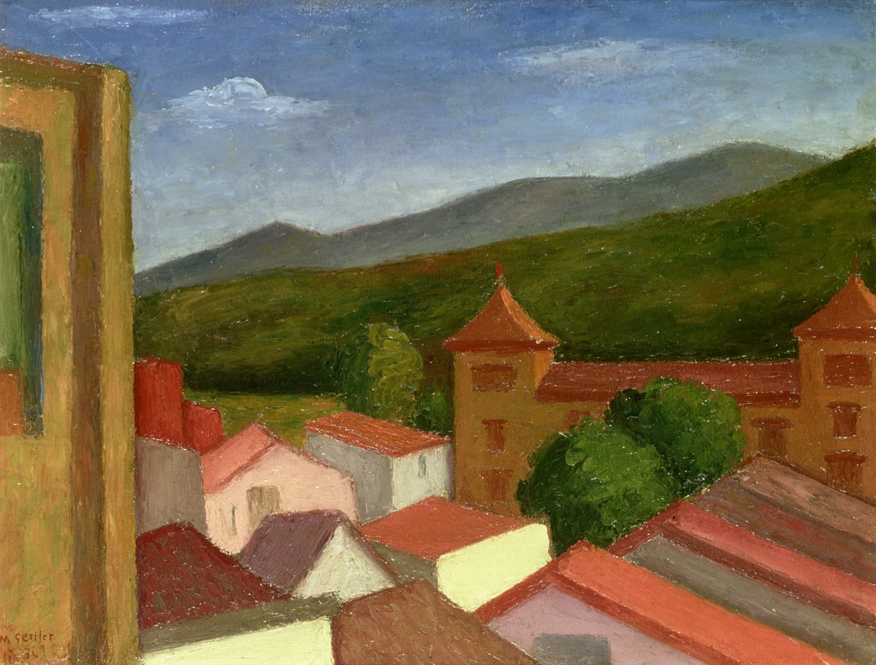 Das Kloster, 1934 von Mark Gertler