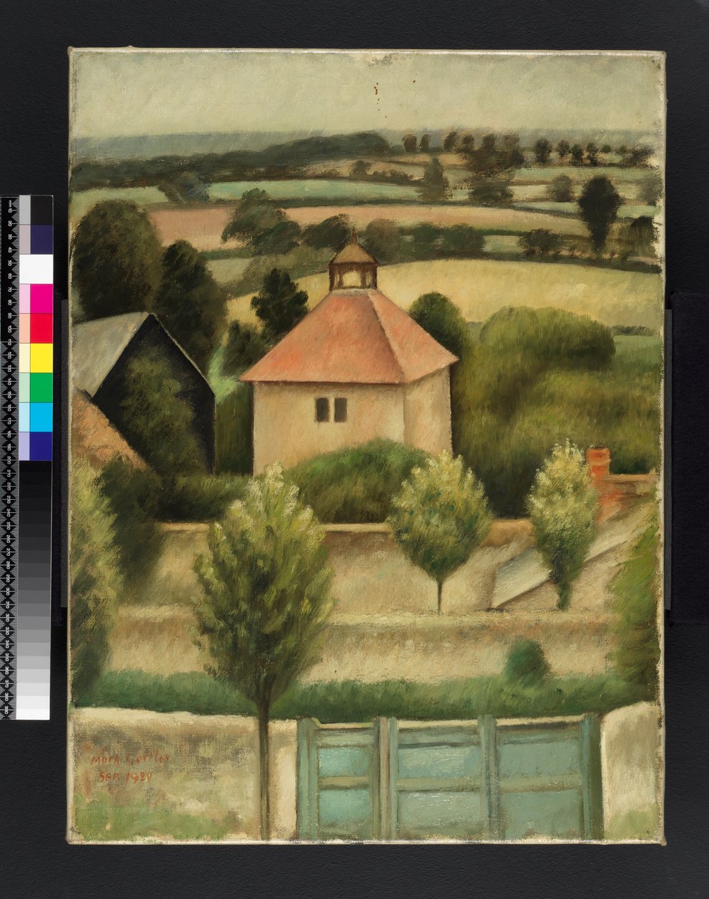 Das Taubenhaus, 1920 von Mark Gertler