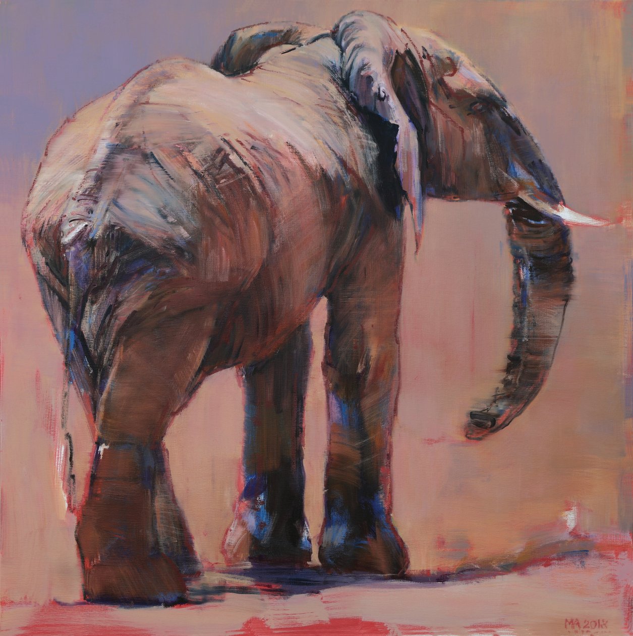 Hinter, Loisaba, 2018 von Mark Adlington