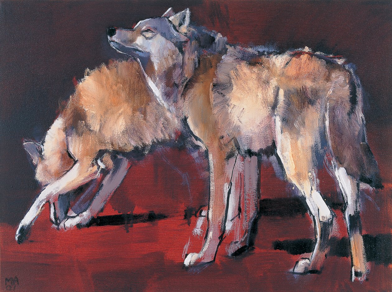 Wölfe, 2001 von Mark Adlington