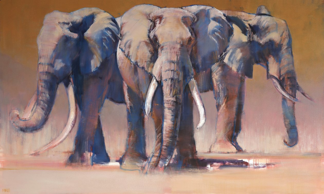 Drei, 2018 von Mark Adlington