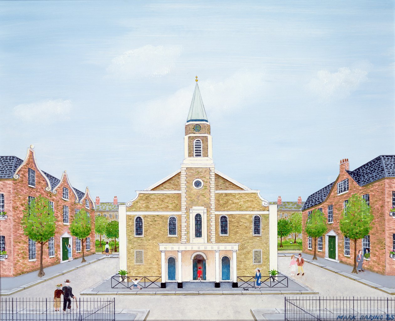 Grosvenor Chapel, London von Mark Baring