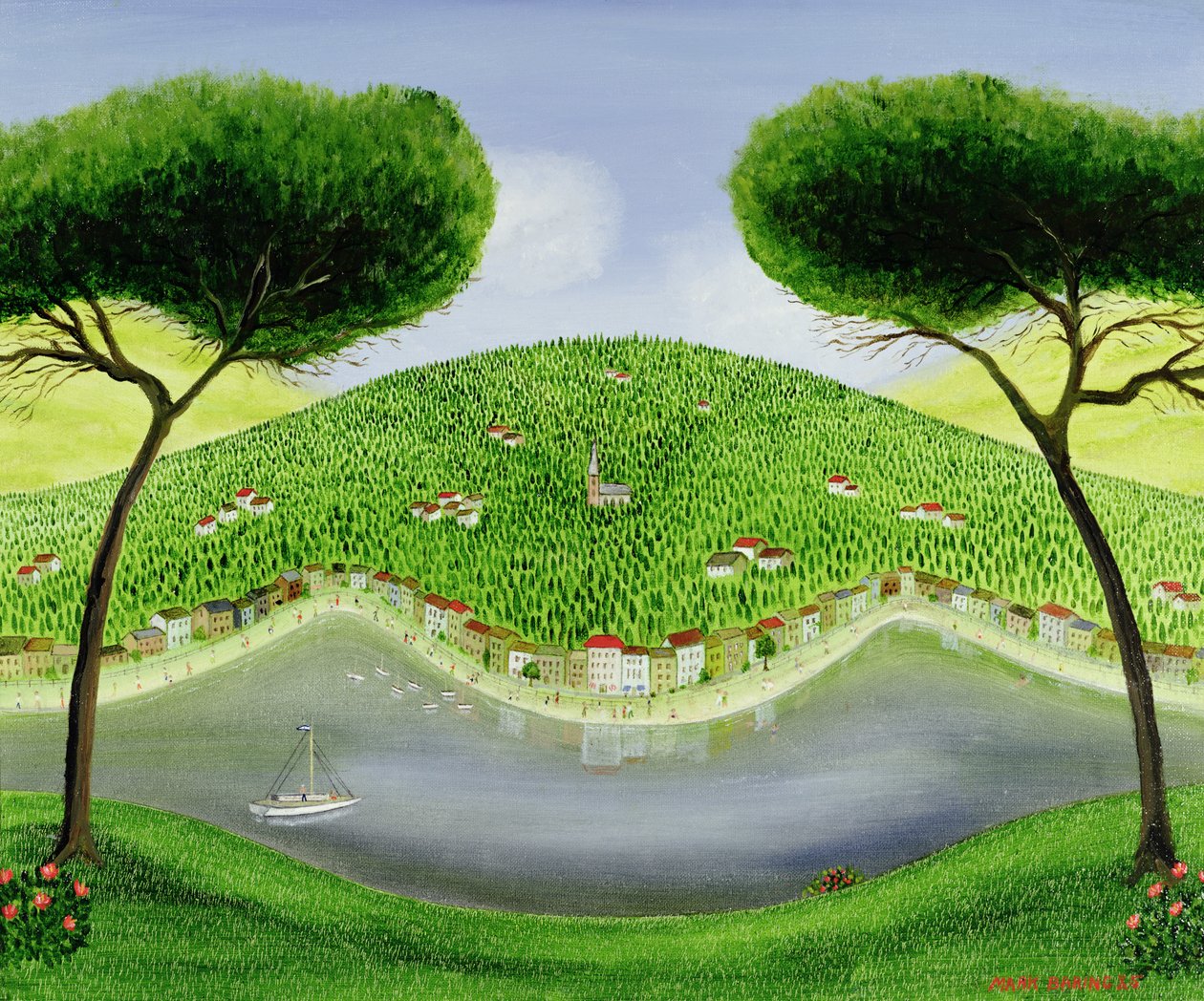 Italienische Bucht von Mark Baring