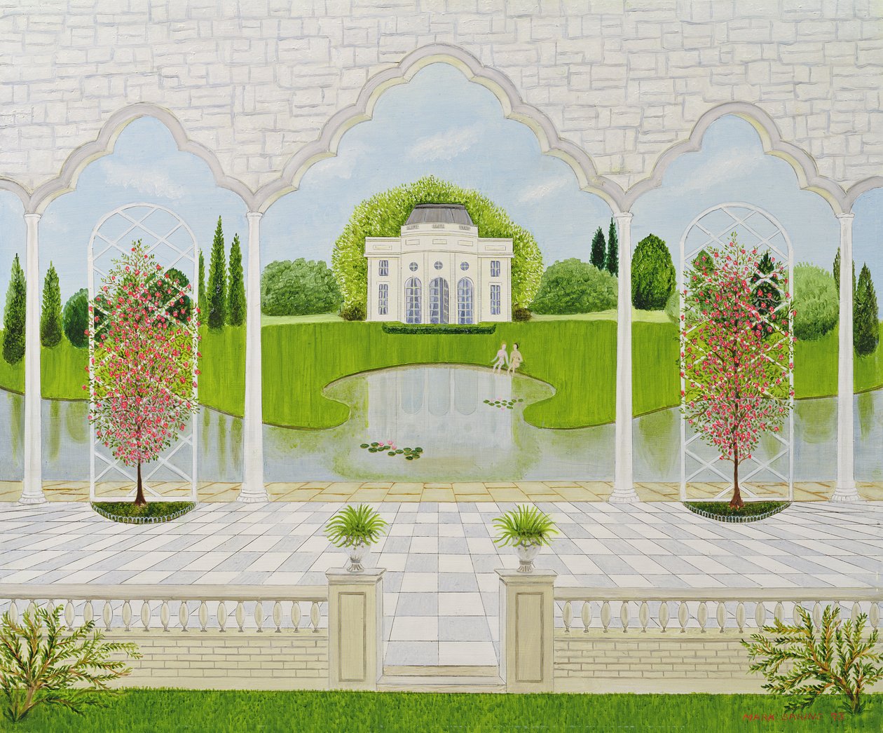 Das Rosenschloss von Mark Baring