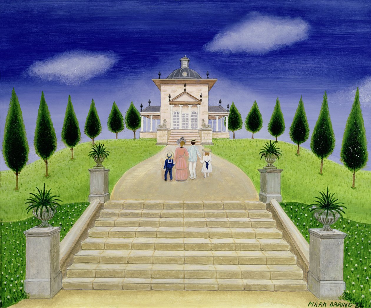 Tempel der vier Winde von Mark Baring
