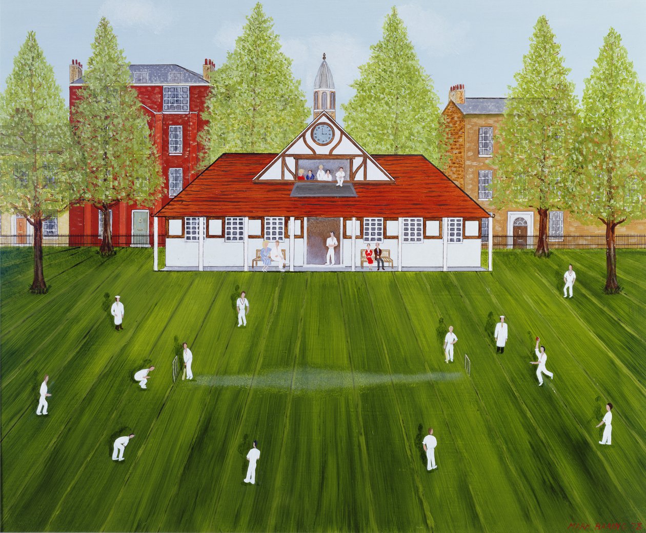 Das Cricketspiel von Mark Baring