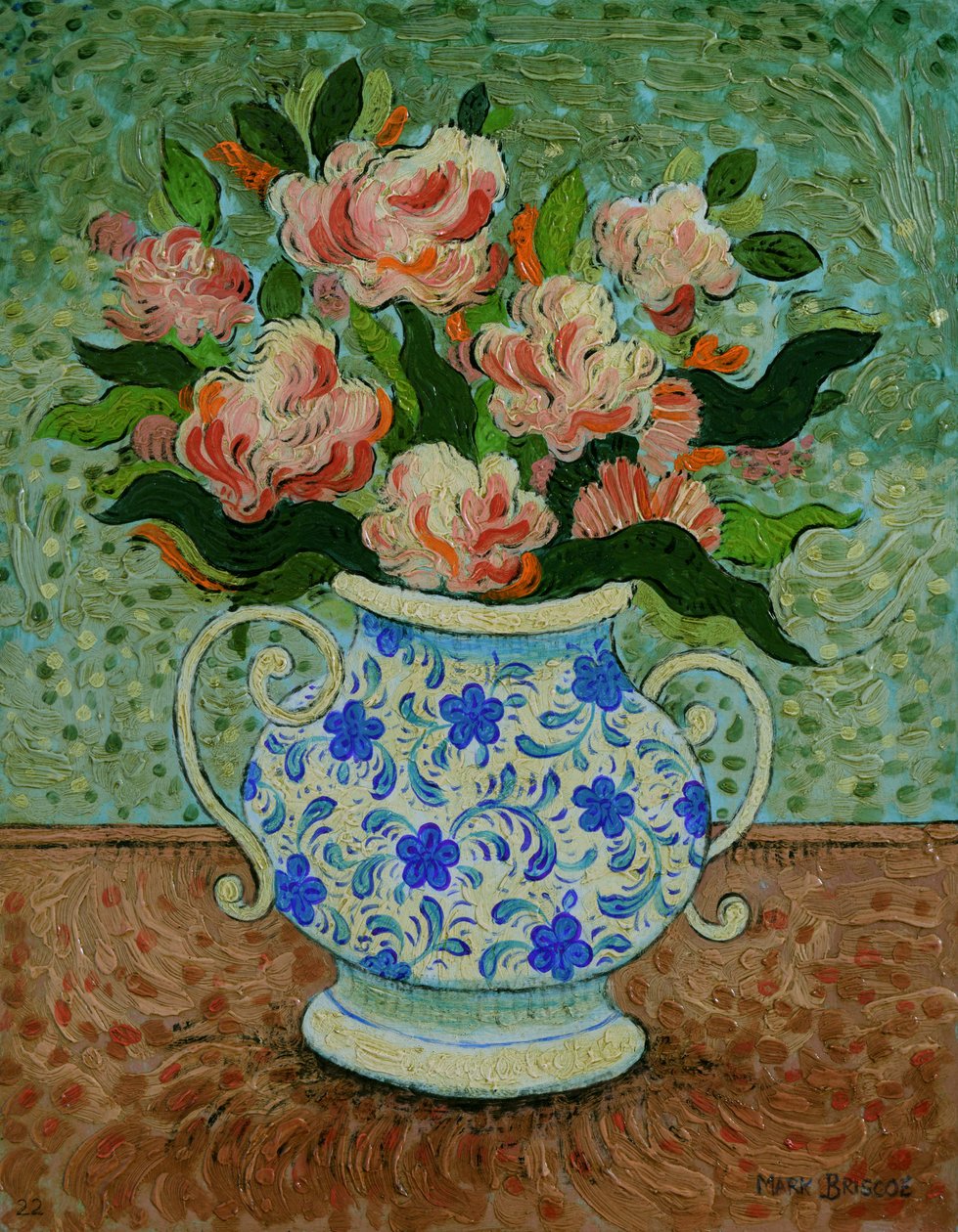 Glücklicher Cluster, 2022 von Mark Briscoe