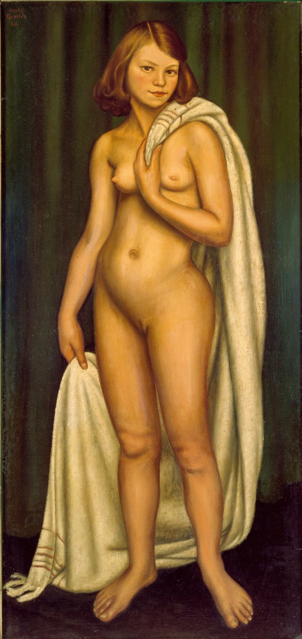 Junges Mädchen, Nr. 2, 1920-1929 von Mark Gertler