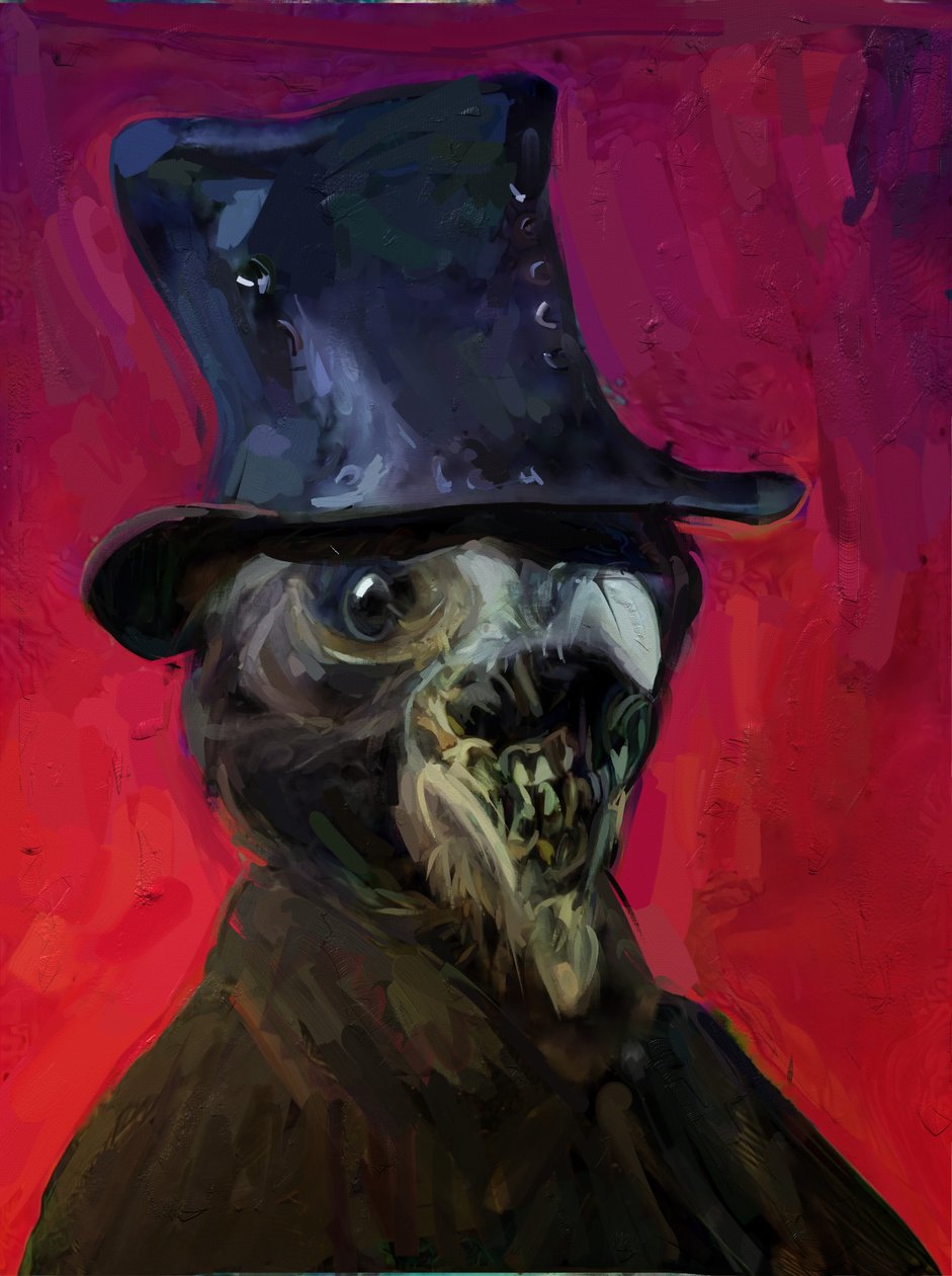 Ein Pestdoktor ohne Maske von Mark Gordon