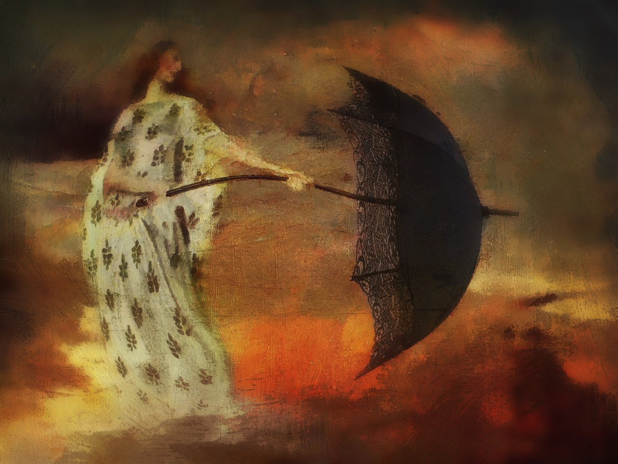 Regenschirme und Sonnenstürme von Mark Gordon