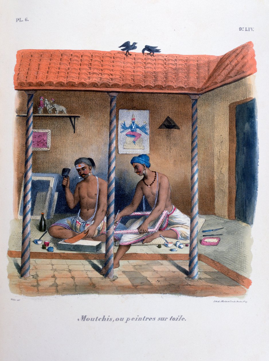 Stoffmaler, 1828 von Marlet et Cie