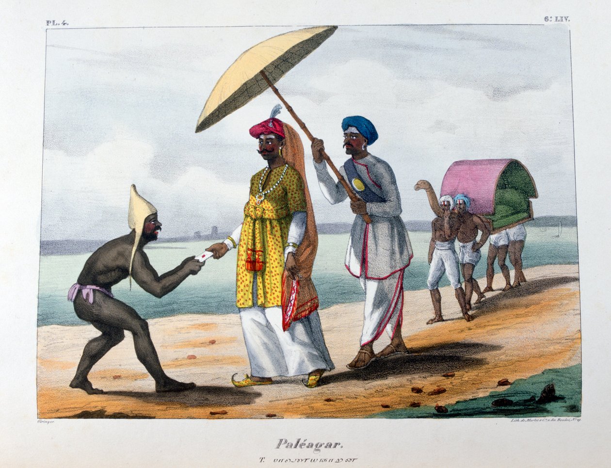 Paleagar, 1828 von Marlet et Cie