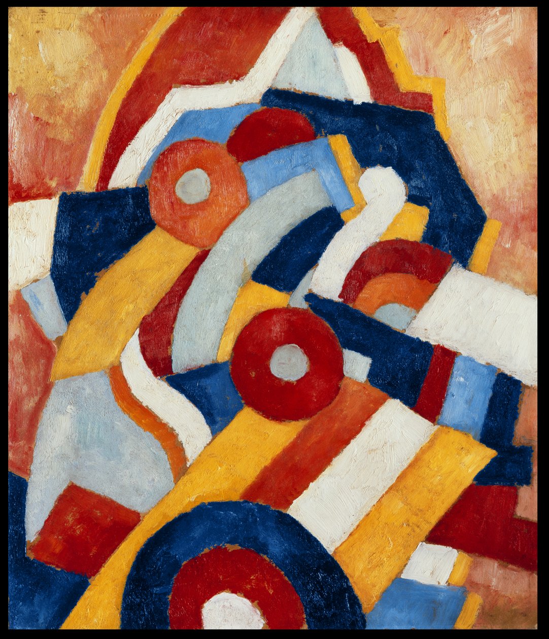 Abstraktion, um 1914 von Marsden Hartley