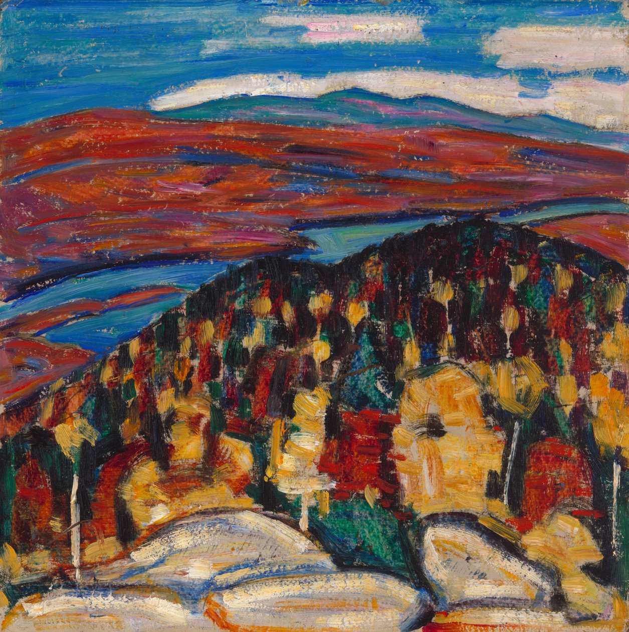 Landschaft Nr. 26 von Marsden Hartley