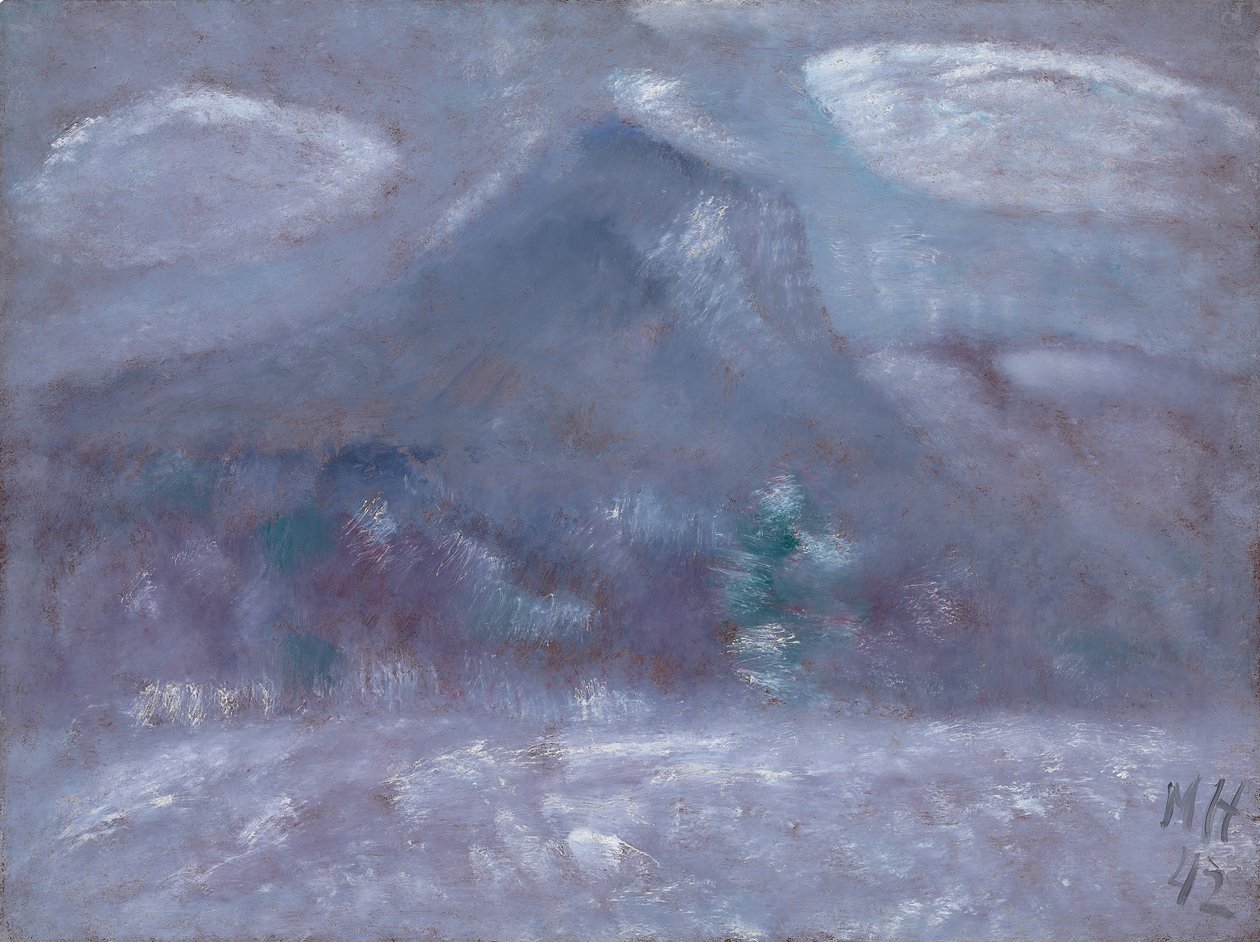 Mount Katahdin, Schneesturm von Marsden Hartley