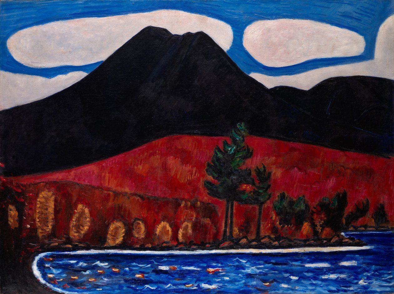 Mt. Katahdin (Maine), Herbst #2, 1939-40 von Marsden Hartley