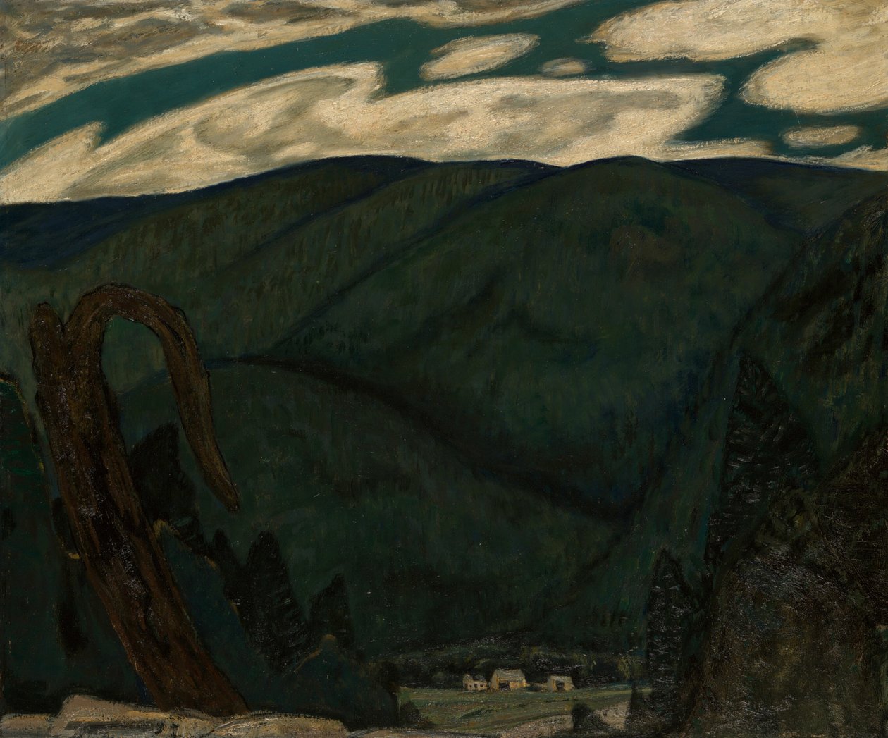 Der Dunkle Berg von Marsden Hartley
