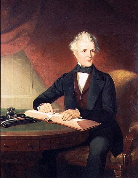 Porträt von Dr. James Mitchell von Marshall Claxton