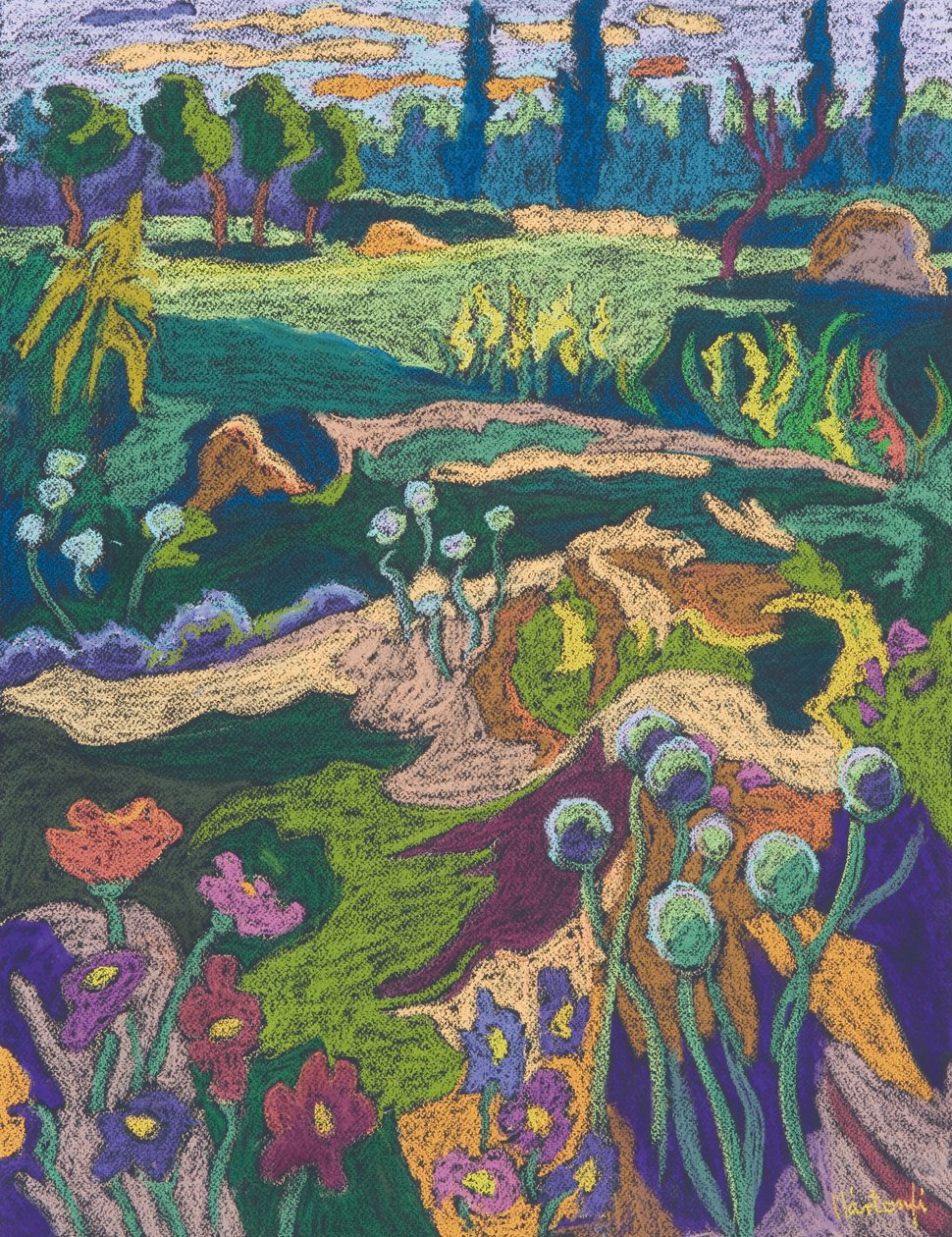 Juli-Terrain, 2008 von Marta Martonfi Benke