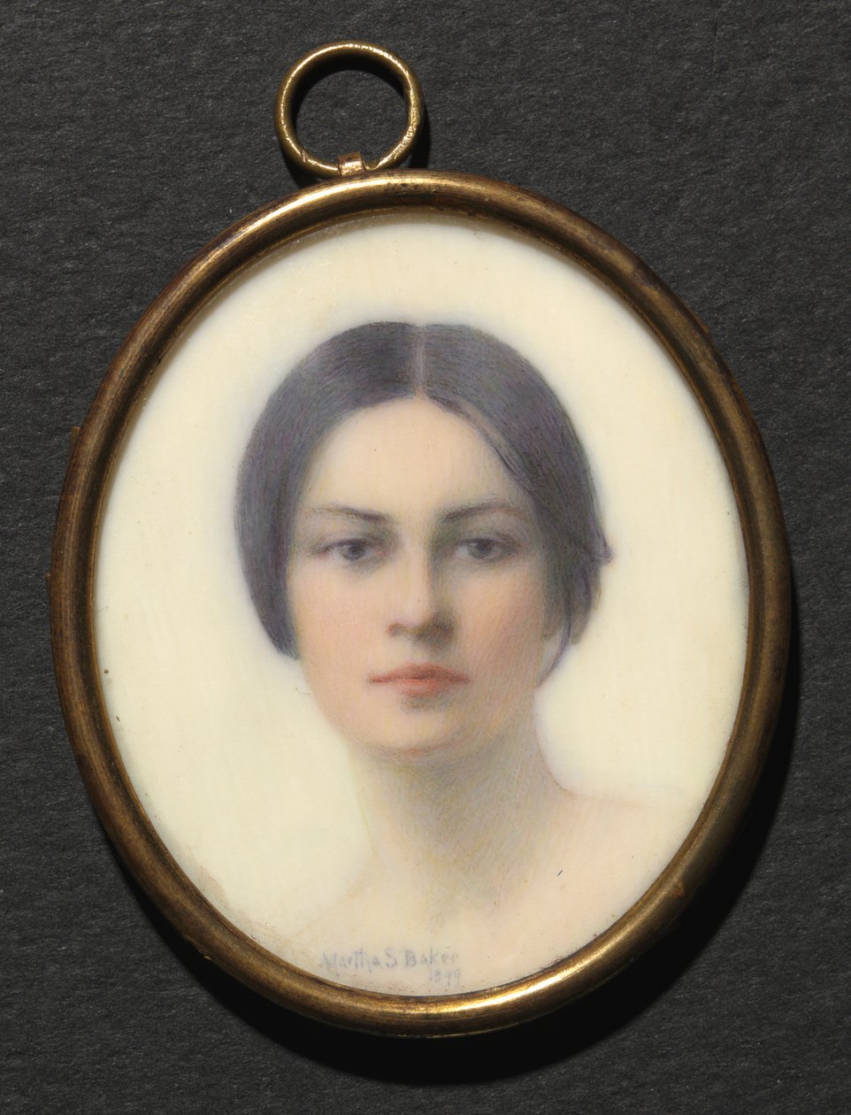 Ein Kunststudent von Paris, 1899 von Martha S. Baker