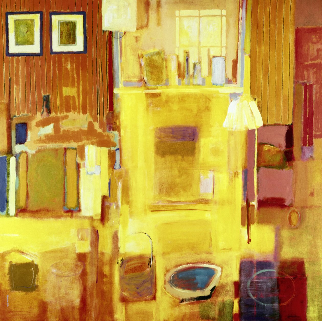 Zimmer in Giverny, 2000 von Martin Decent