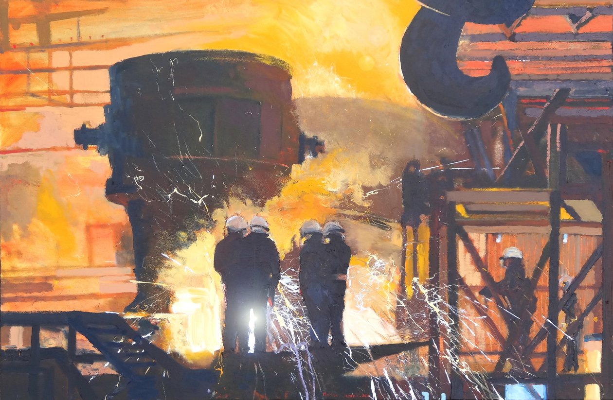 Stahlwerke, 2015 von Martin Decent