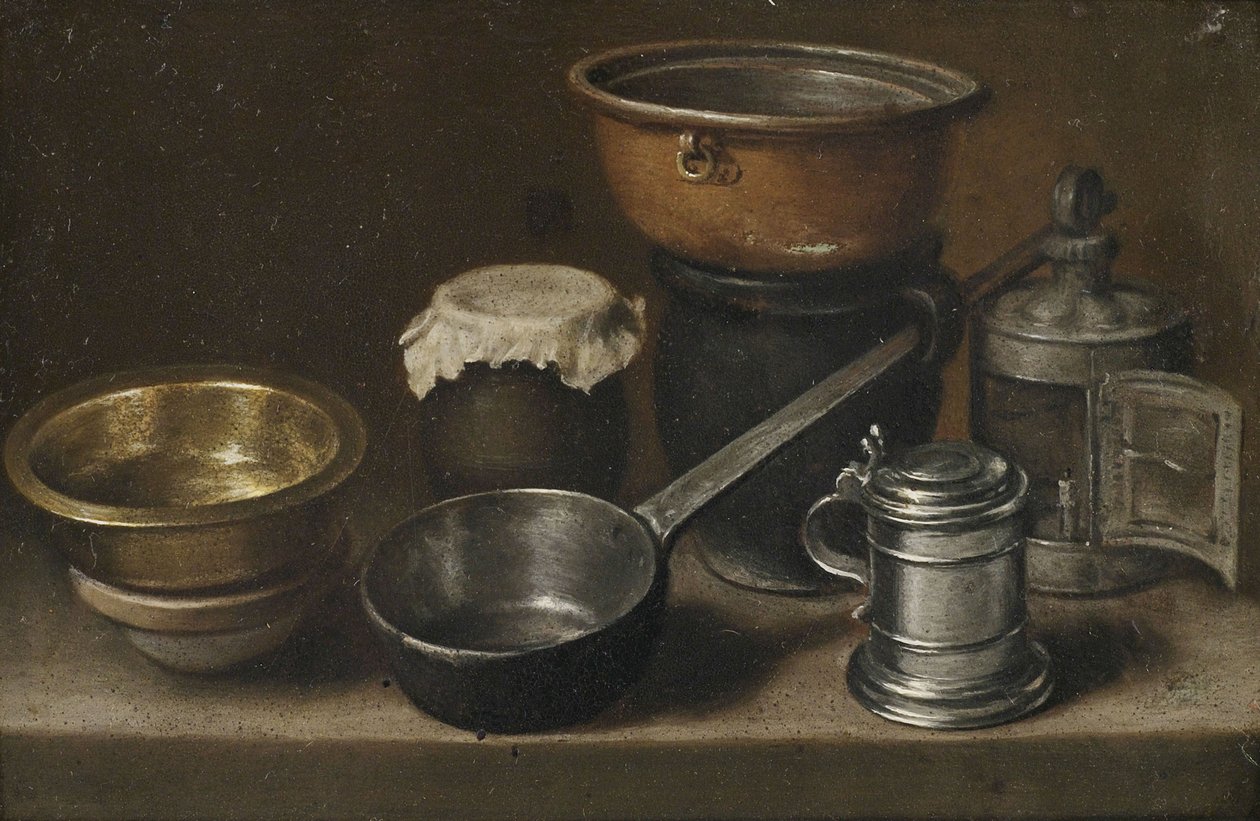 Stilleben mit Küchenutensilien von Martin Dichtl