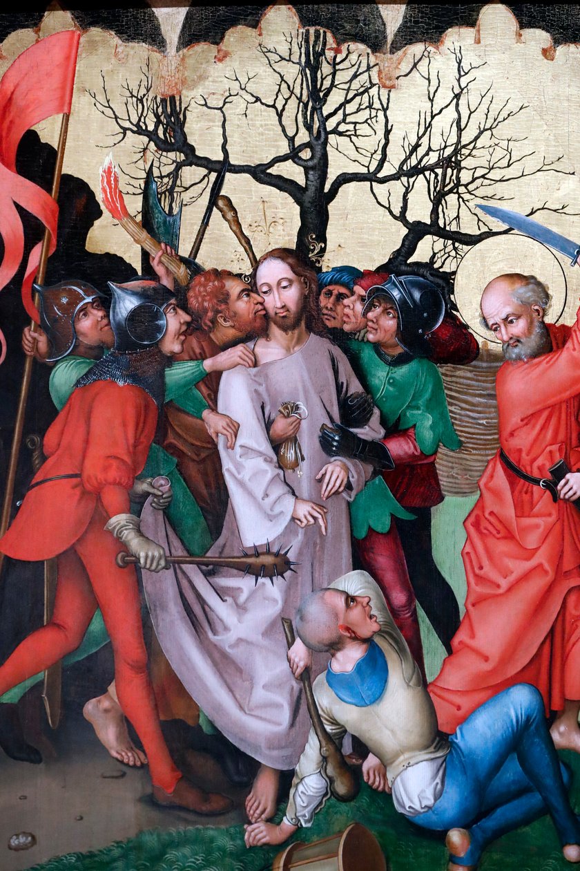 Der Kuss des Judas von Martin Schongauer