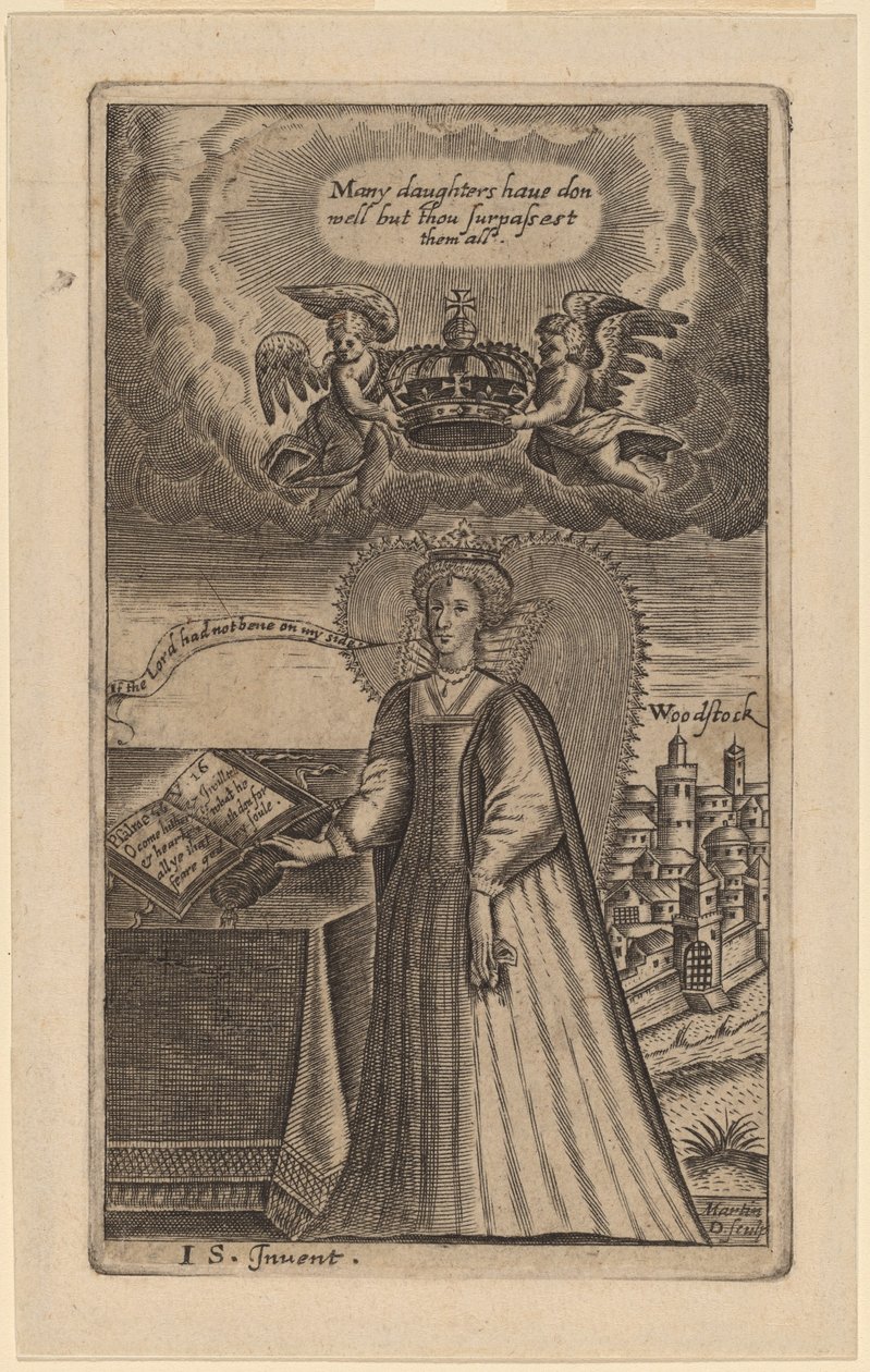 Königin Elizabeth von Martin Droeshout