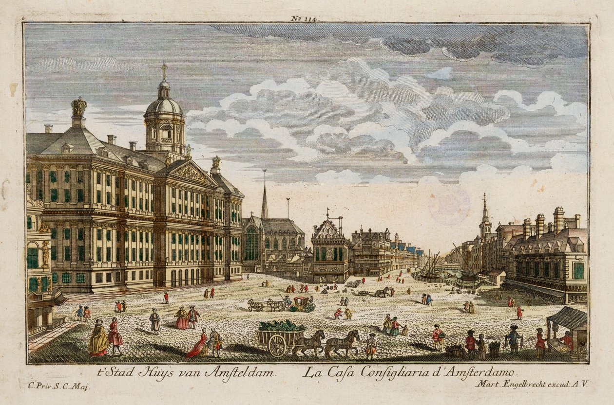 Das Stadthaus von Amsterdam von Martin Engelbrecht