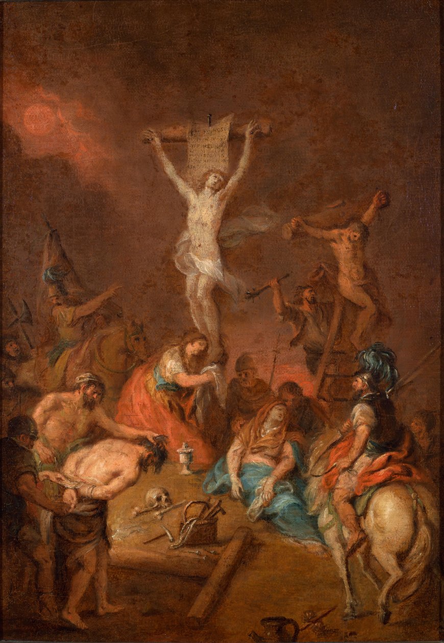 Christus am Kreuz von Martin Johann Schmidt