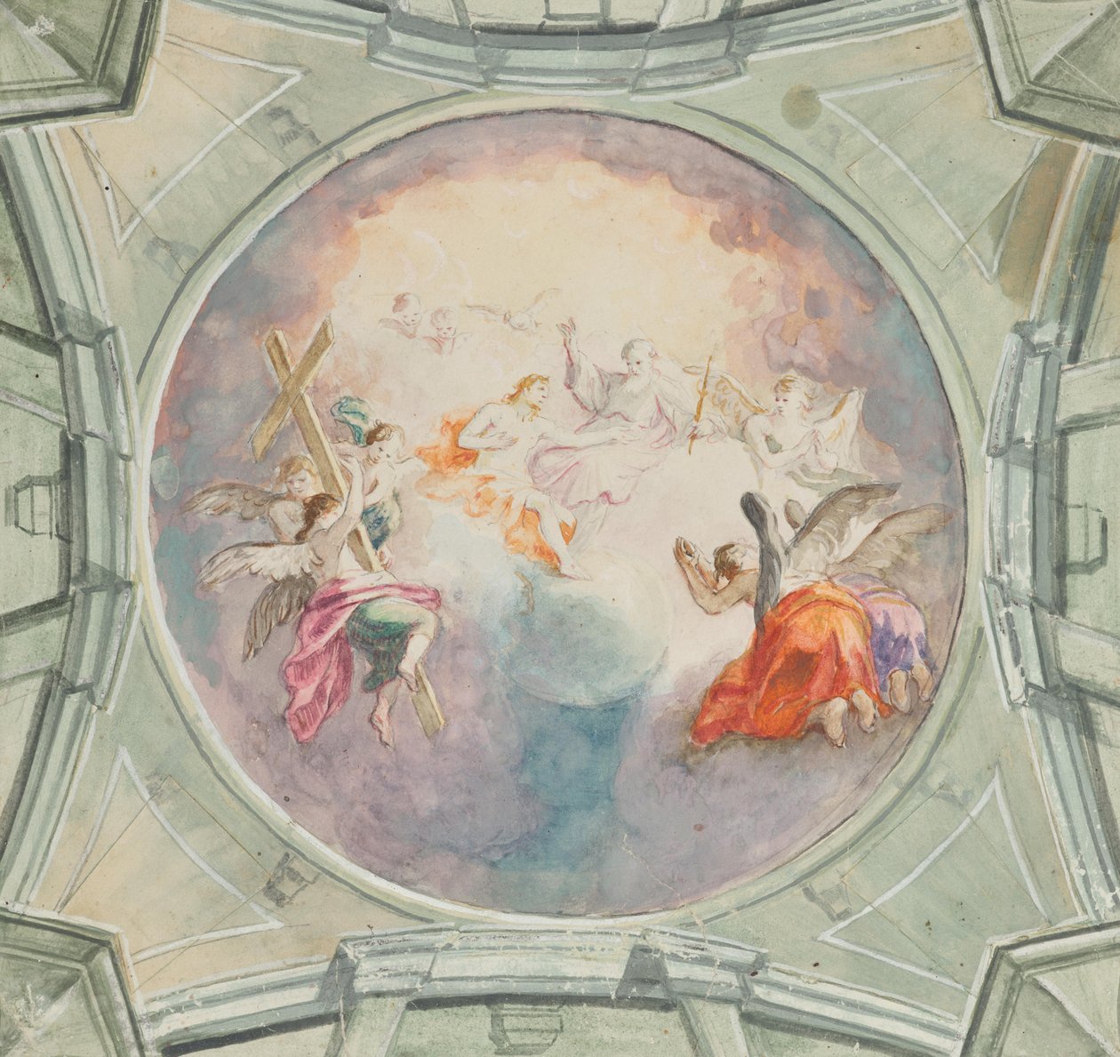 Heilige Dreifaltigkeit von Martin Johann Schmidt