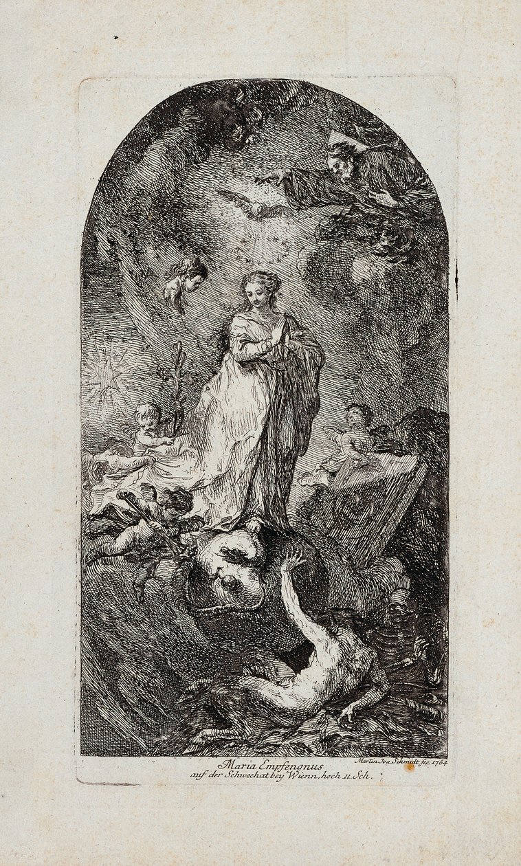 Maria Empfängnis von Martin Johann Schmidt