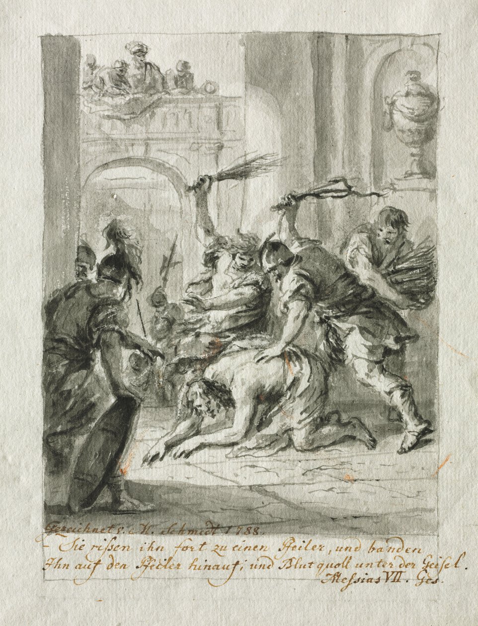 Die Geißelung von Martin Johann Schmidt