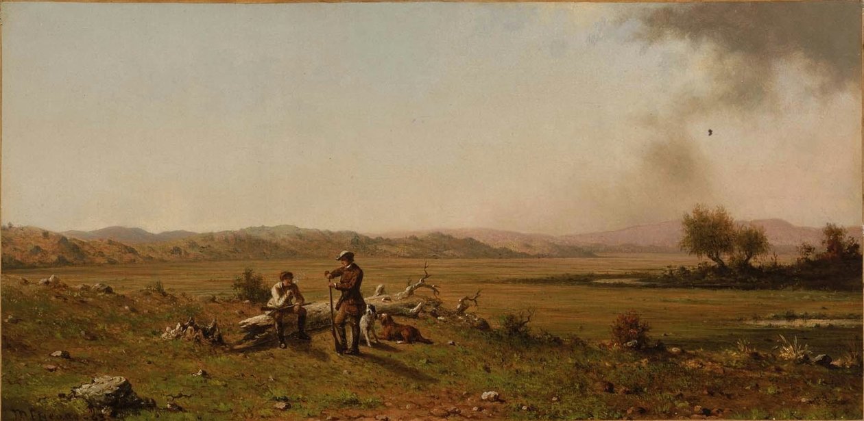 Jäger ruhen von Martin Johnson Heade