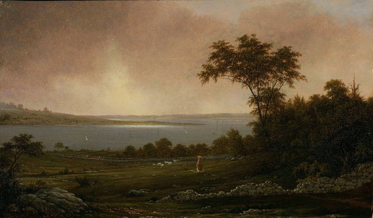 Landschaft von Rhode Island von Martin Johnson Heade