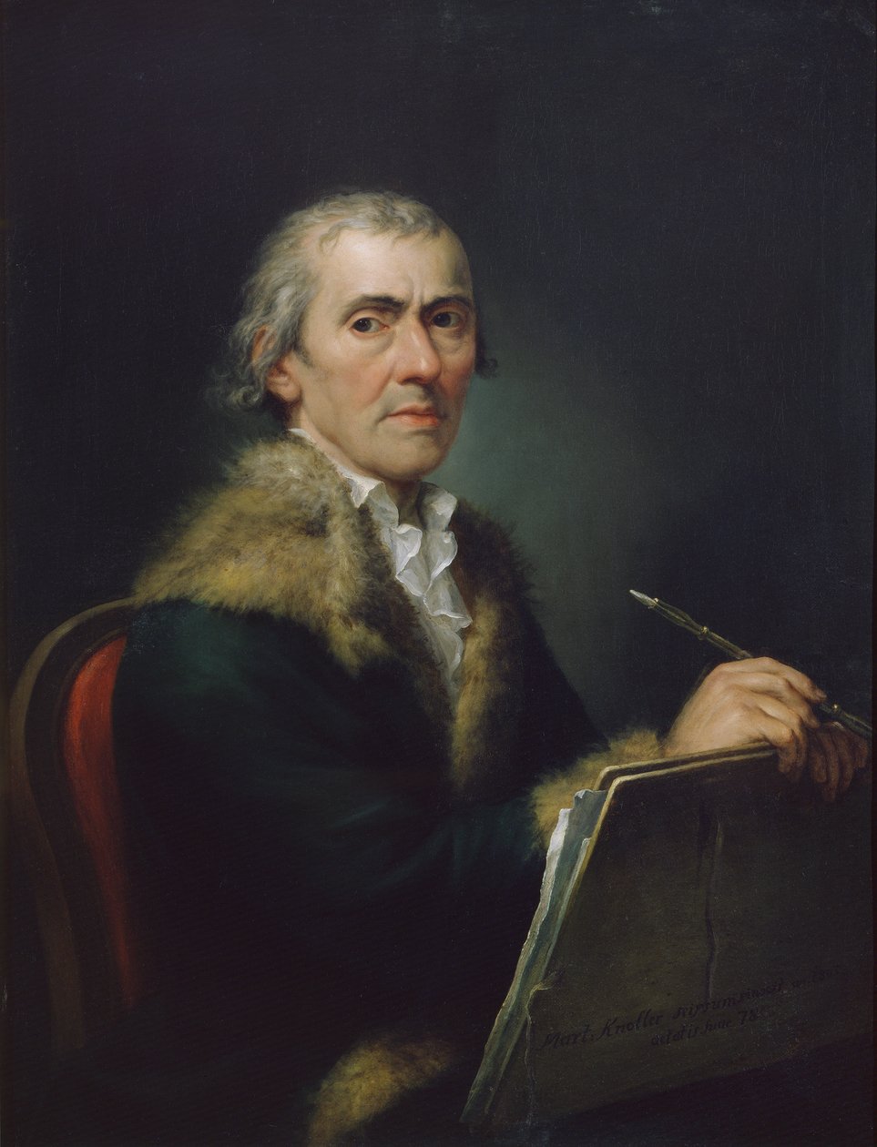 Selbstporträt von Martin Knoller