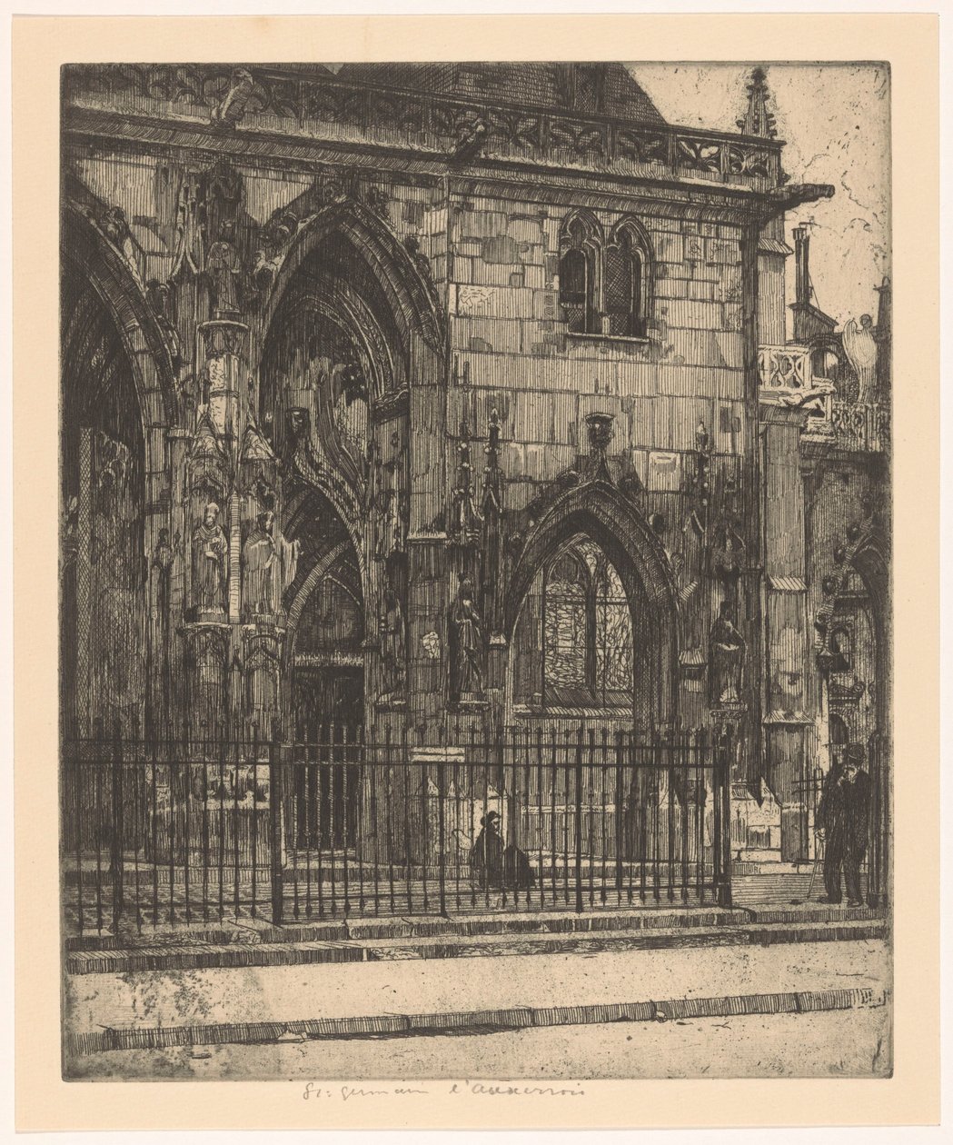 Fassade der Saint-Germain-l