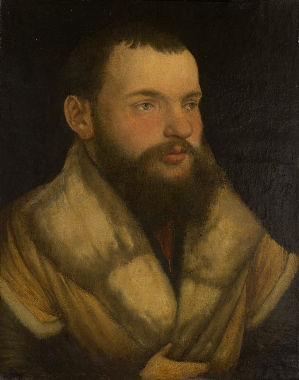 Porträt eines Mannes von Martin Schaffner