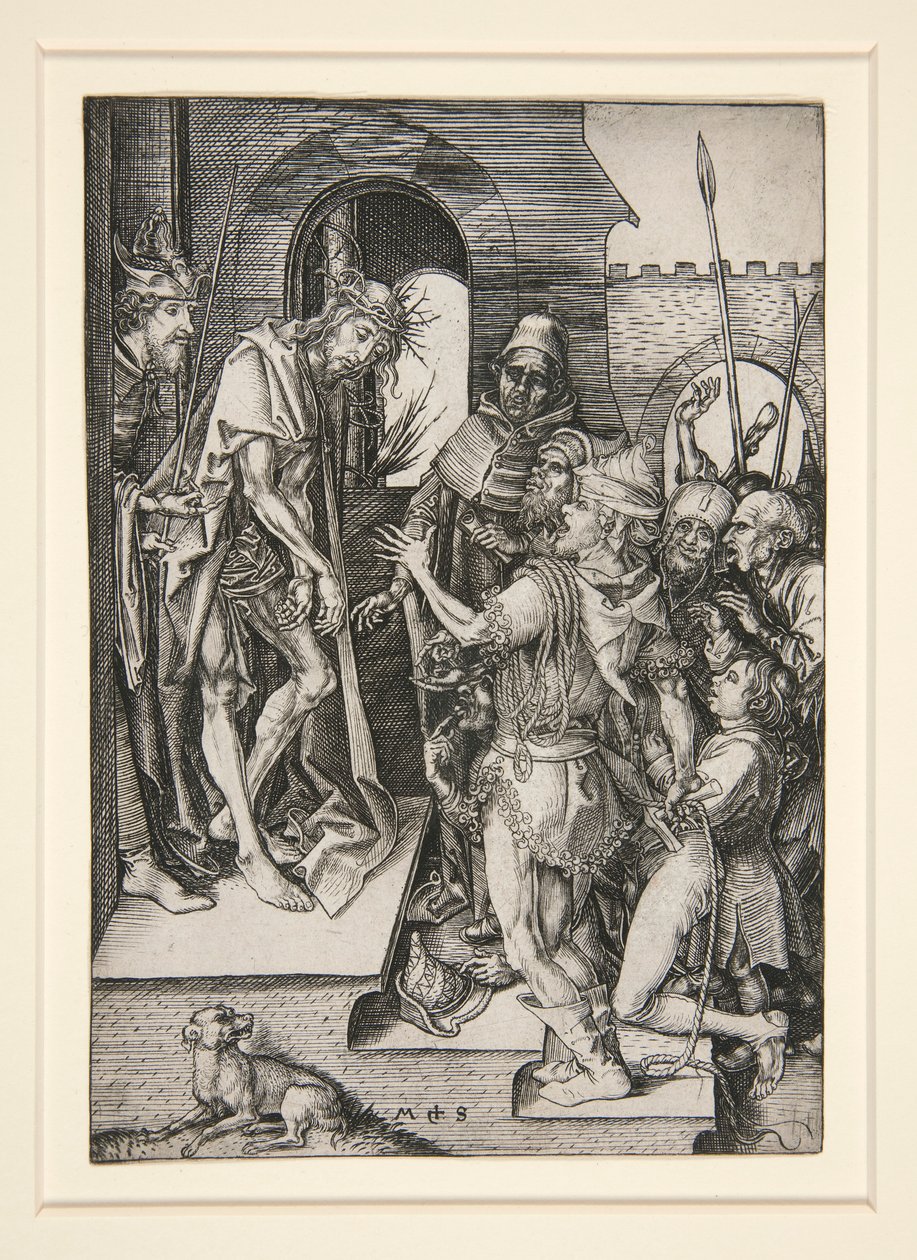 Christus dem Volk präsentiert (Ecce Homo) von Martin Schongauer